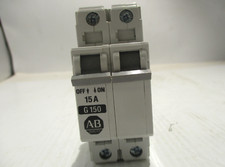 NEW ALLEN-BRADLEY 1492-CB2G150 CIRCUIT BREAKER 15A/AMP