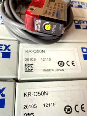 New In Box OPTEX KR-Q50N Photoelectric Switch DC 10~30V