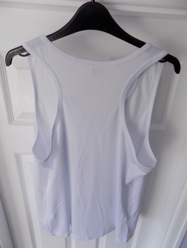 AWDis Women's Just Cool Sleeveless Cool Vest JC015 - Arctic White - Size XS - Picture 2 of 7