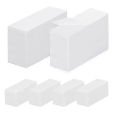 500 Pack Non-Woven Wax Paper Strips for Facial Leg Chest Body Hair Removal