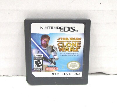 STAR WARS: THE CLONE WARS JEDI ALLIANCE Video Game Cartridge For Nintendo DS