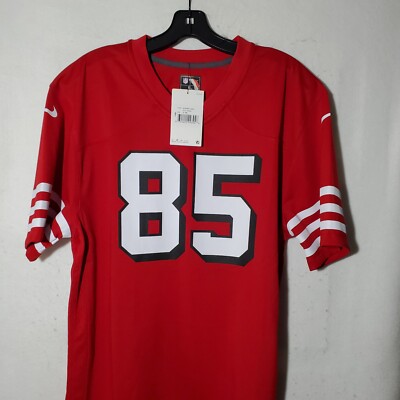 George Kittle #85 San Francisco 49ers Youth's XL Jersey Red Vapor  Engineered NWT