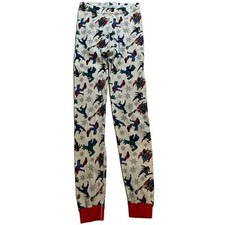 Hanna Andersson Marvel Holiday Christmas PJ Pants KIDS 10 Hulk Thor Spiderman