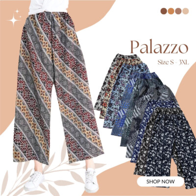COTTON PRINTED PALAZZO HAREM PANT BOHEMIAN Multicolor  for Summer Festival Chic