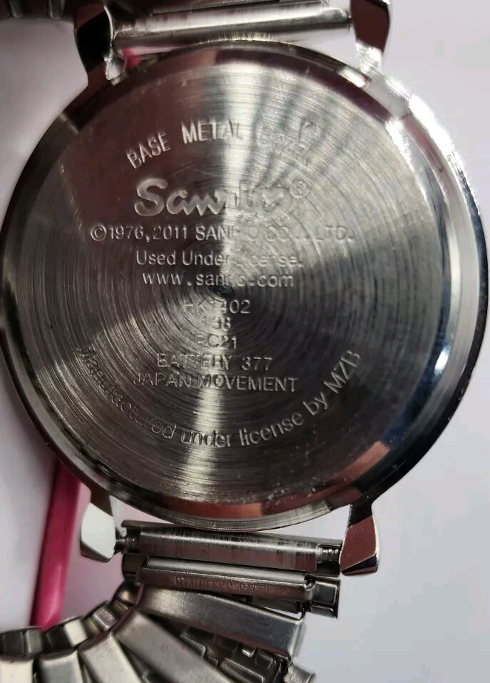 Hello Kitty Sanrio Vintage Ladies Watch New 2011 "Needs New Battery"  