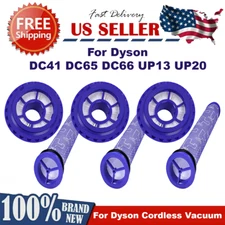 6 PC Pre Post HEPA Motor Filter For Dyson DC41 DC65 DC66 Ball Animal Total Clean