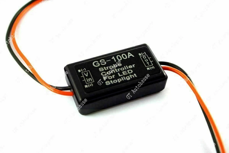 Controlador Estroboscópico Flash 12V Módulo Intermitente Universal LED 3ª Luz de Freno Foto 3 de 4