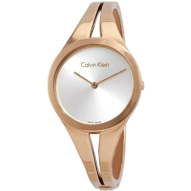 ck rose gold watch