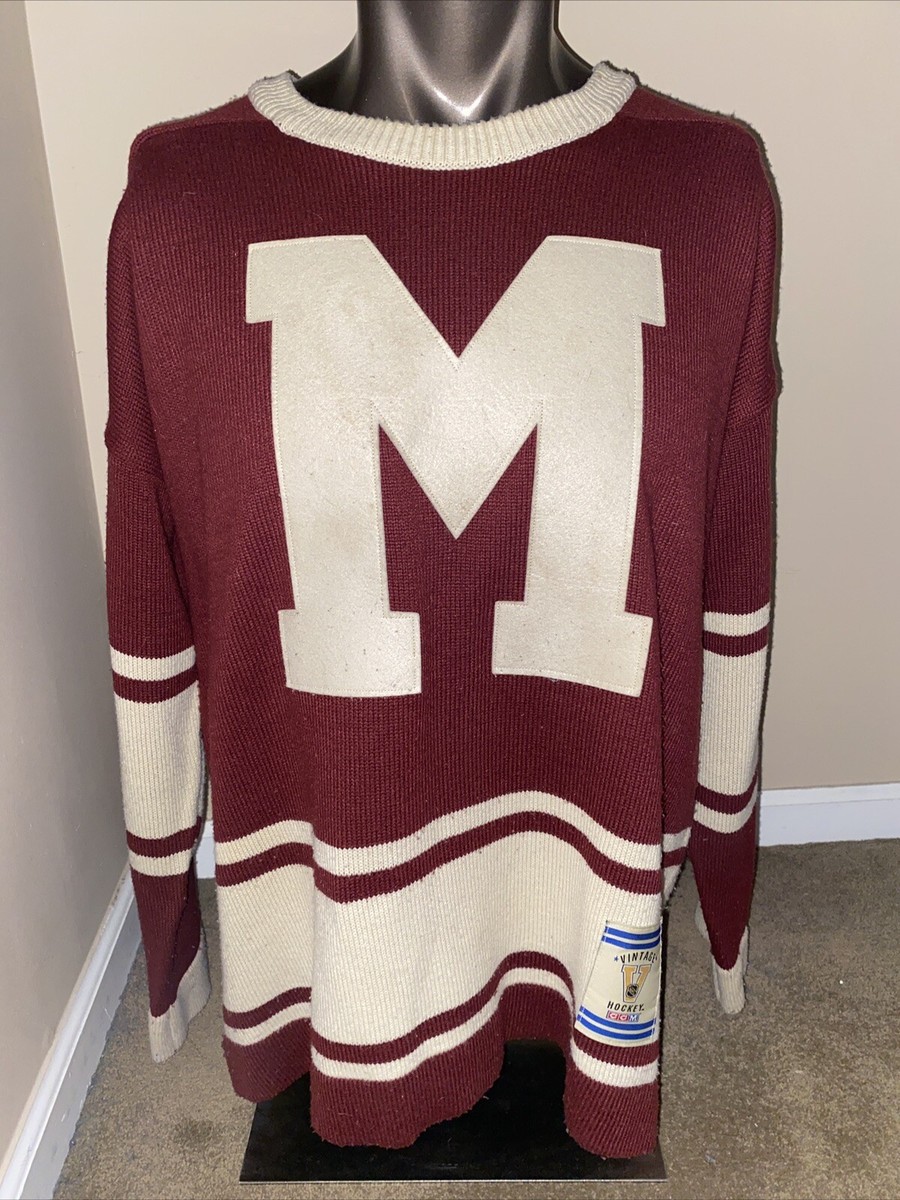 Montreal Maroons Ccm Heritage Hockey Sweaters Montreal Maroons CCM