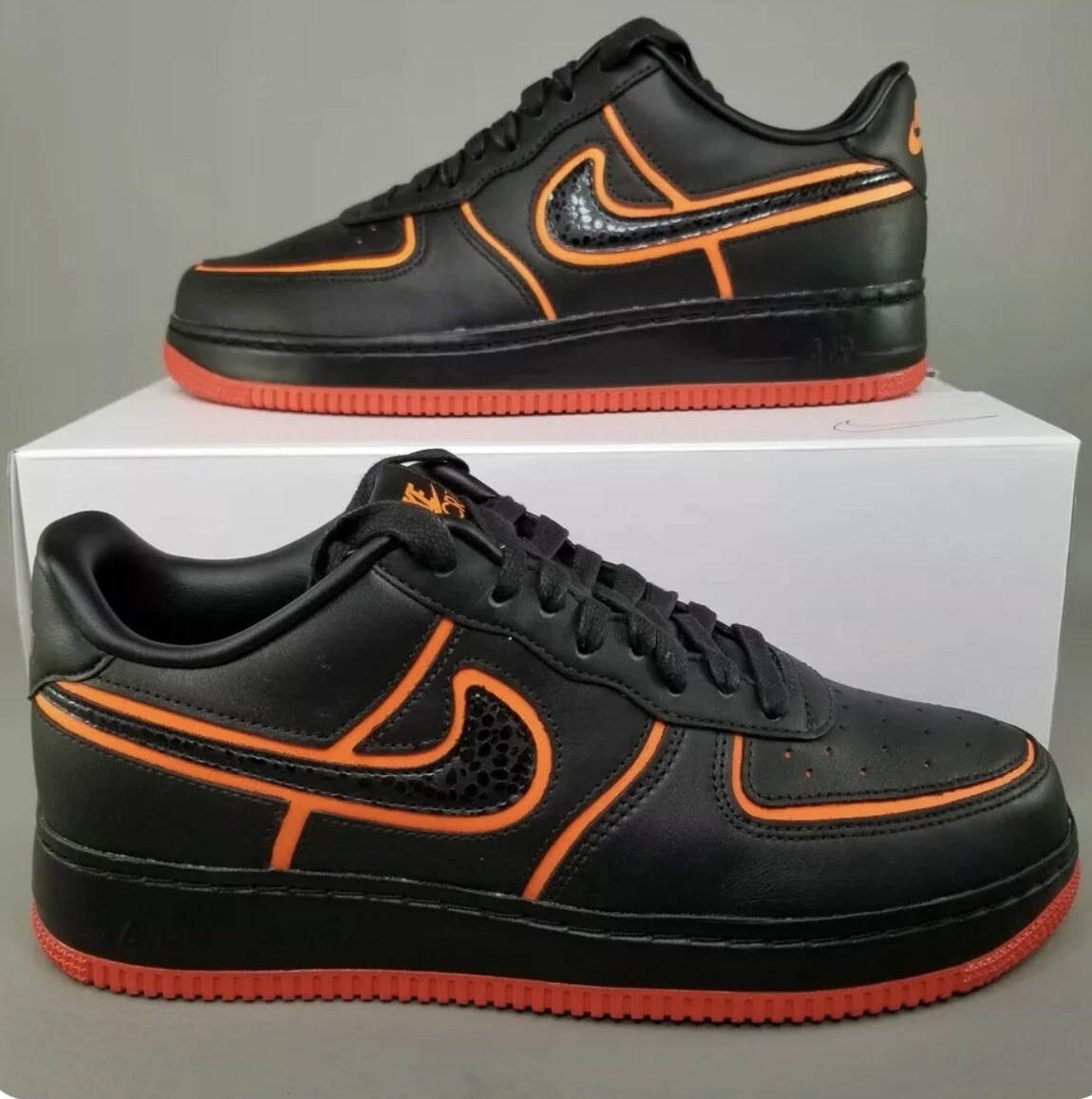 Nike Air Force 1 CR7 By You Athletic Shoes Mens Size 10 Black