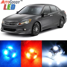 14 x Premium Xenon White LED Lights Interior Package Kit for Honda Accord 03-12