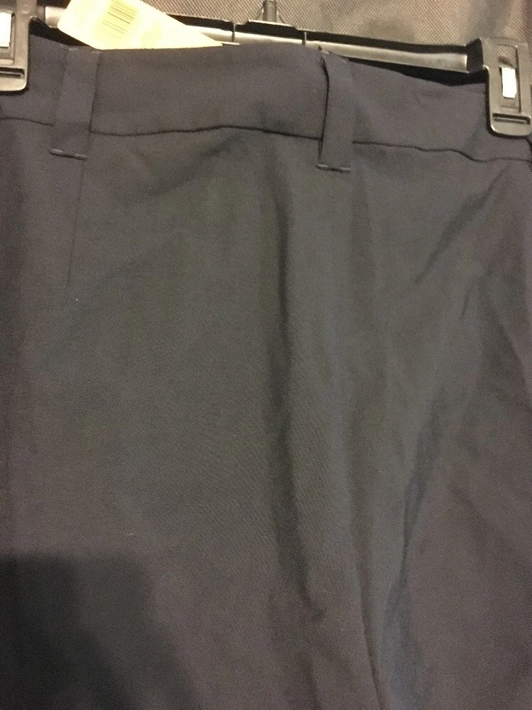 Pantaloni in lana Corinna nuovi con etichette Tory Burch $295 in uniforme blu navy. Blu [taglia 16] #e97