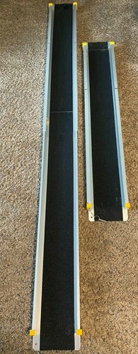 Silver Spring 7' Adjustable Wheelchair Telescoping Track Ramps 600lb Capacity
