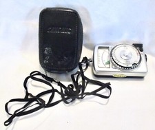 SEKONIC LIGHT METER L-98 MICRO-LEADER IN CASE WITH STRAP UNTESTED