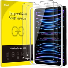Screen Protector for iPad Pro 12.9-Inch (2022/2021/2020/2018 Model), 2-Pack