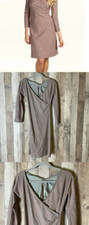 PATAGONIA Organic Bay Laurel Wrap Dress Small S