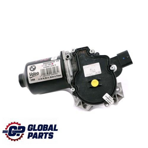 BMW F30 Vorderseite Windschutzscheibe  Wischer Motor Valeo W000026098 7267504