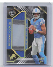 2023 Panini Limited Hendon Hooker Unlimited Potential Rookie Patch /75 Lions