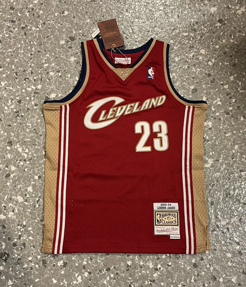 LeBron James Cleveland Cavaliers Mitchell & Ness Hardwood Classics