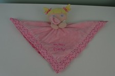 Garanimals My Best Friend Blonde Doll Pink Lovey Security Blanket Dots Plush Toy