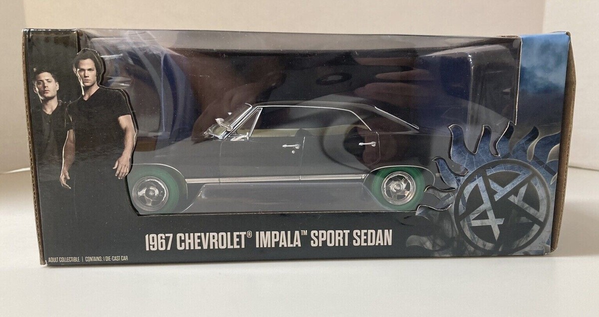Greenlight Supernatural 1967 Chevrolet Impala Sport Sedan Green