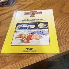 Teddy Ruxpin The Story of Teddy Ruxpin Lullabies HC Book ONLY Vintage 1985