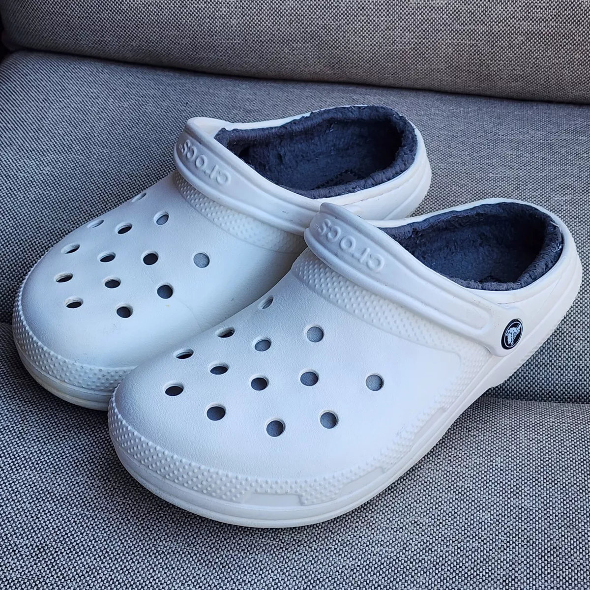 Crocs with the fur sale