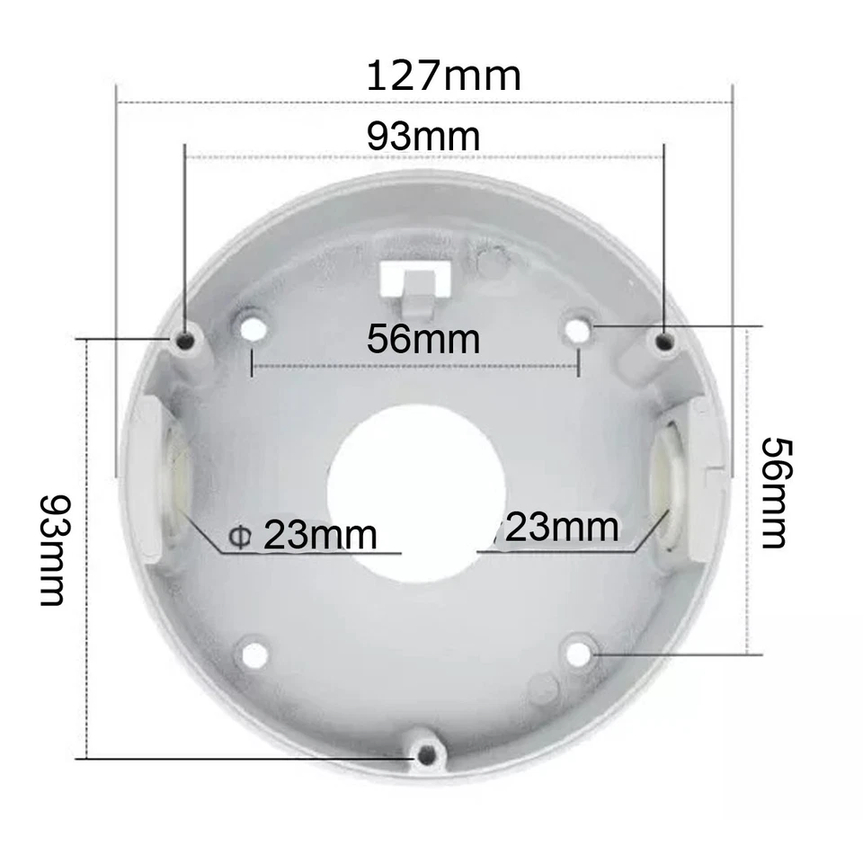 Junction box for Bullet Dome Turret CCTV Camera DS-2CD211, DS-2CD212 - Image 3 of 4