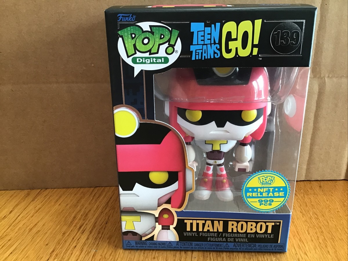 Funko Pop Digital Titan Robot #139 Grail LE 999 Teen Titans Go