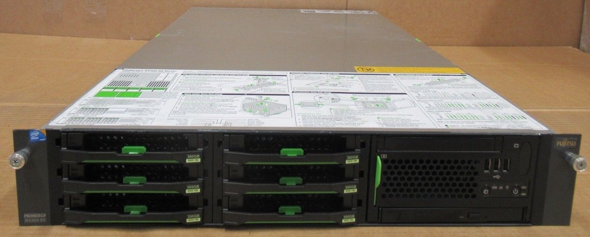 【中古】8GB(4GB×2) 富士通 対応 PC2-5300F ECC PC2-667 SDRAM　PRIMERGY RX200 S4PRIMERGY RX300 S4PRIMERGY TX300 S4PRIMERGY TX300FT S4PRIMERGY T Fujitsu Primergy RX300 S6 Xeon Quad Core E5620 2.4GHz 4GB 1.8TB