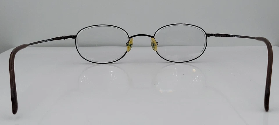 Бронзовые овальные металлические солнцезащитные очки Modo 782 Япония ТОЛЬКО ОПРАВЫ - Изображение 3 из 4