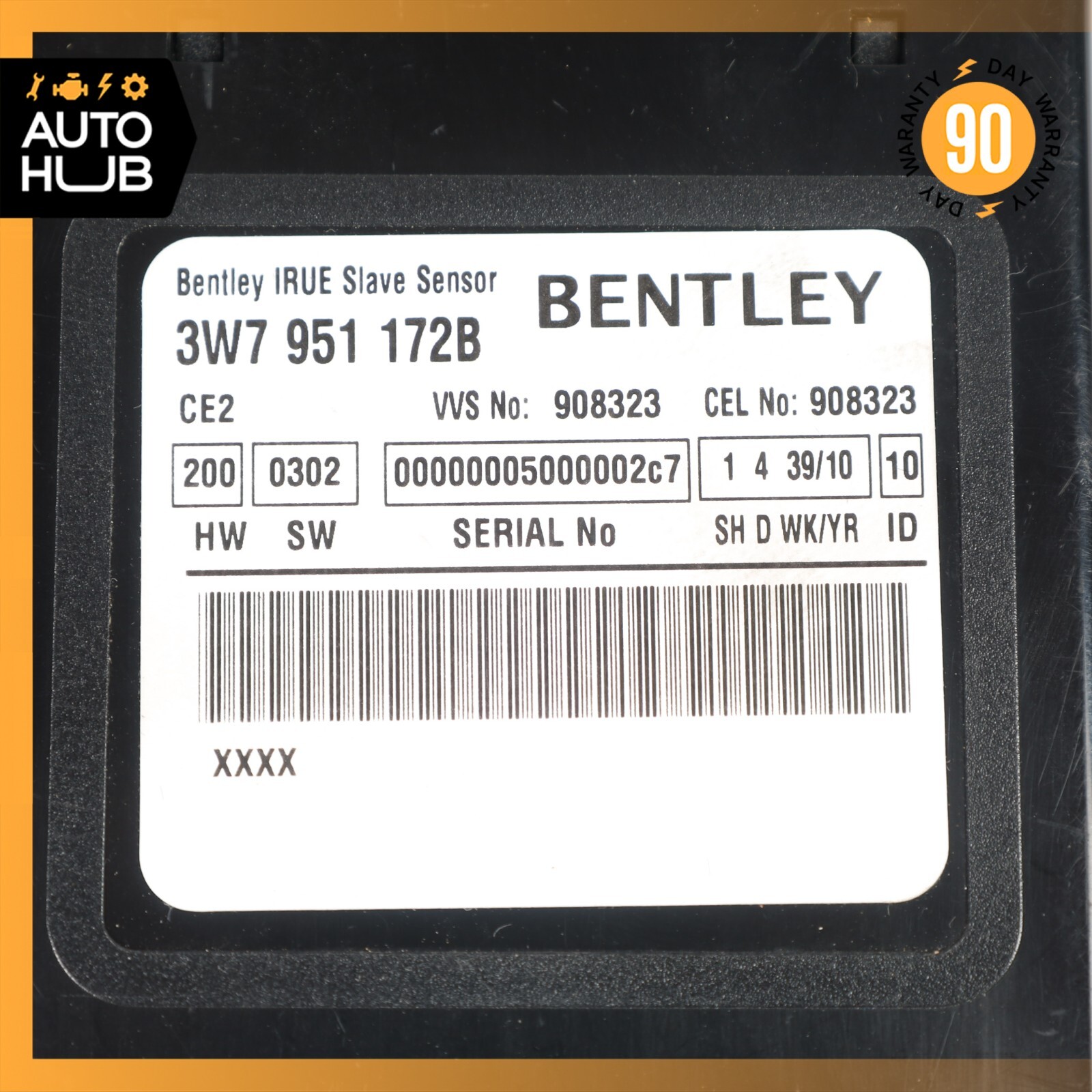 07-18 Bentley Continental GTC Anti Theft Alarm Movement Module OEM