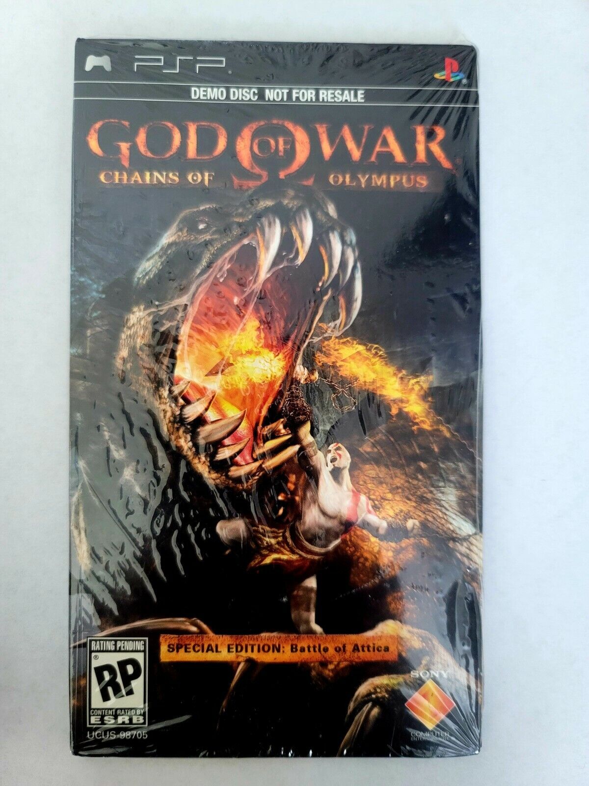 God of War Chains of Olympus demo disc - sealed