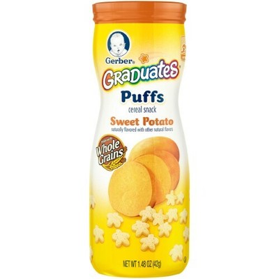 gerber sweet potato puffs