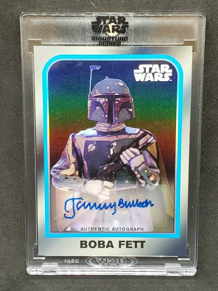 2022 Star Wars Signature Series Jeremy Bulloch as Boba Fett 
