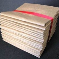 Lot of 20 6X6 SEWN paper bag scrapbook albums