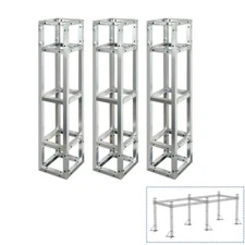 10ft (3.0m) Sturdy DJ Light Stand Truss Straight Square Box Outdoor Truss Stage
