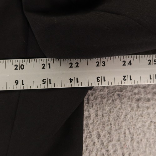 VTG Tuxedo M Black 100% Wool Hopsack Worsted Stafford Suit Formal 42S 36x25 - Picture 12 of 24