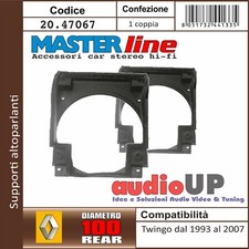 Halterungen Lautsprecher Durchmesser 100 MM Renault Twingo Von 1993 Al 2003 VA