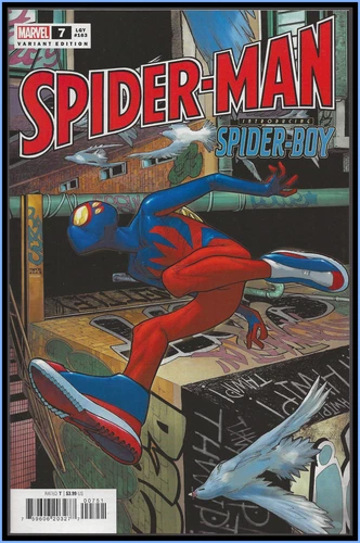 SPIDER-MAN #7 (2023) RAMOS 1:25 SECRET VARIANT 1ST SPIDER-BOY BAILEY MARVEL NM