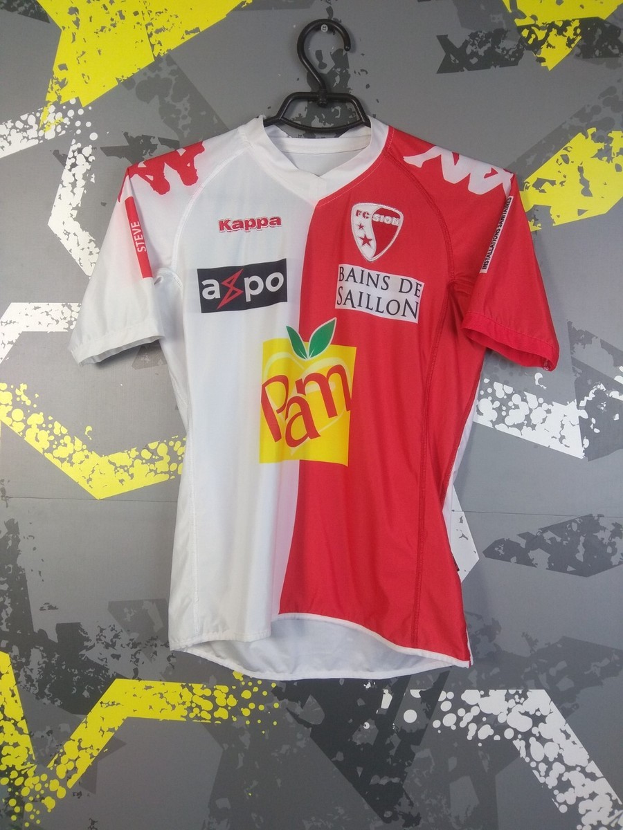 Maillot De Foot FC Sion Domicile 2010-11 - Ogararu - Kappa - Taille L - Occasion Très Bon état