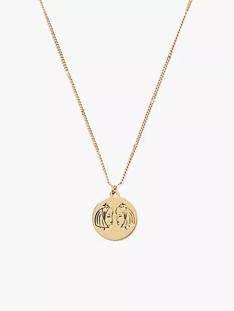 Kate spade cheap horoscope necklace