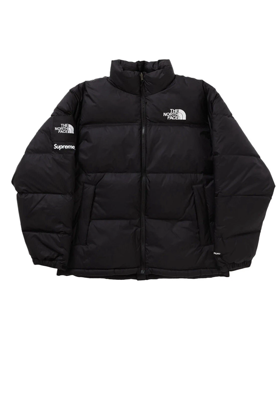 Veste homme Supreme noire The North Face Split Nuptse GRAND NF0A875F