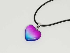 Love Heart Chakra Necklace Quartz Reiki Crystal Healing Point Cut Pendant Yoga