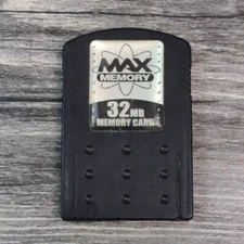 PS2 Datel Max Memory 32 MB Memory Card For Sony PlayStation 2 OEM Authentic 