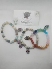 Mothers Nature Sugar Skull stretch bracelet