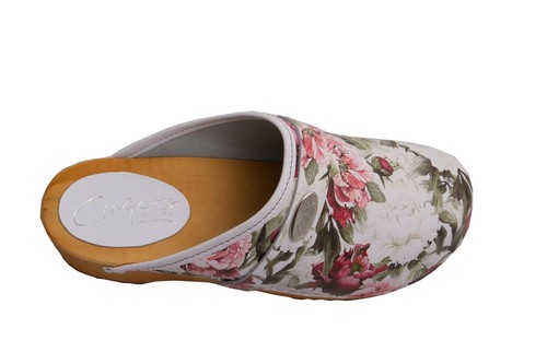 CLOGERS Holzclogs Damen HOLZ Holzschuhe Clogs Pantoletten Sandalen 35-43 - Afbeelding 28 van 31