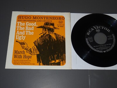 HUGO MONTENEGRO - THE GOOD THE BAD AND THE UGLY / 7'' GERMANY-SINGLE (EX)