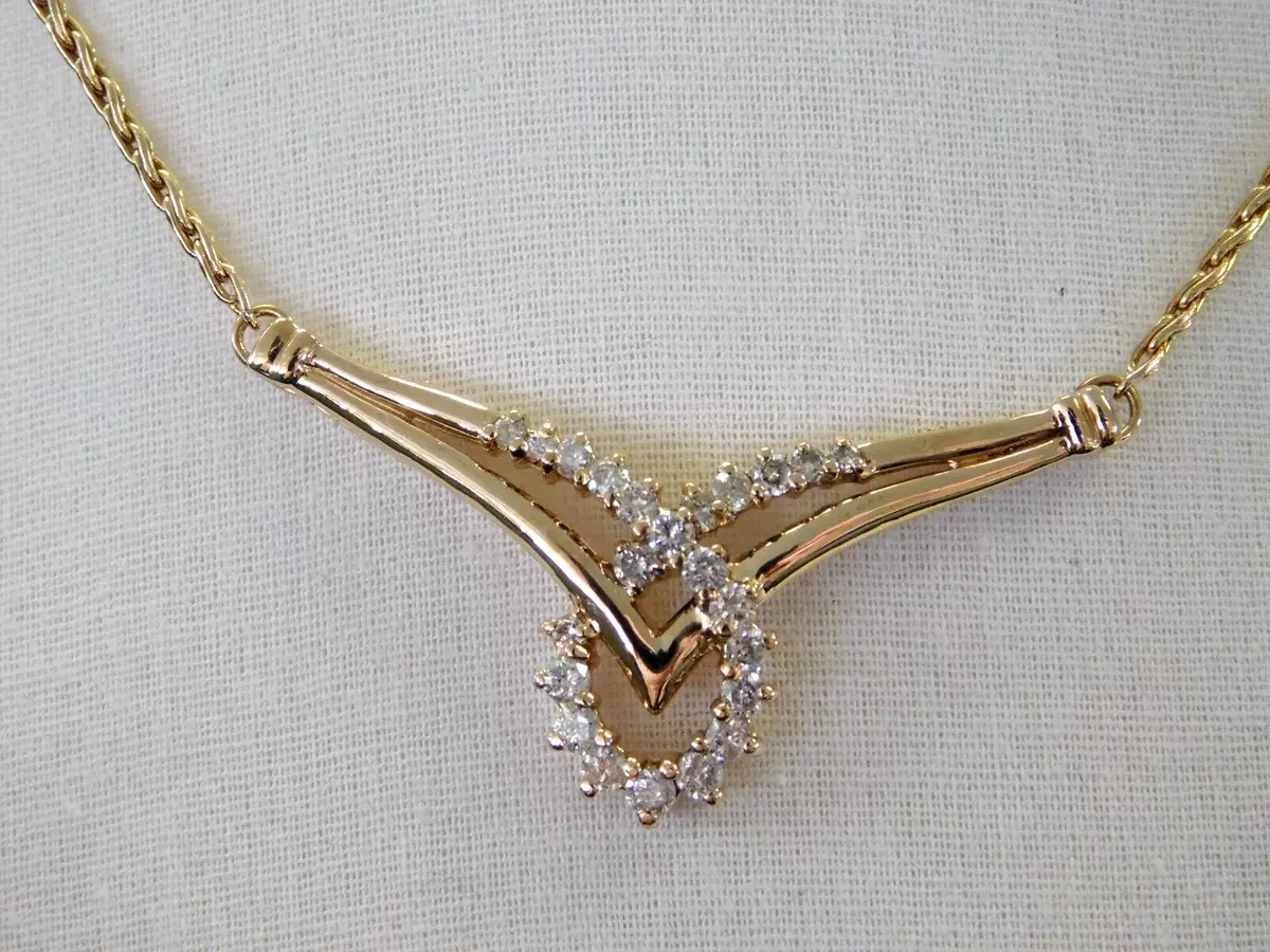 Ebay diamond necklace deals