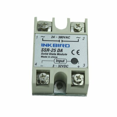 New 25DA SSR Solid State Relay for  PID Temp Controller 24-380VAC Thermostat DE